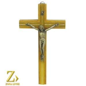 CRUCIFIXO DE PAREDE 20X11CM