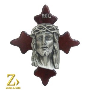 CRUCIFIXO DE PAREDE 24X20CM