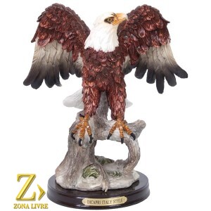 ÁGUIA DE RESINA 22CM