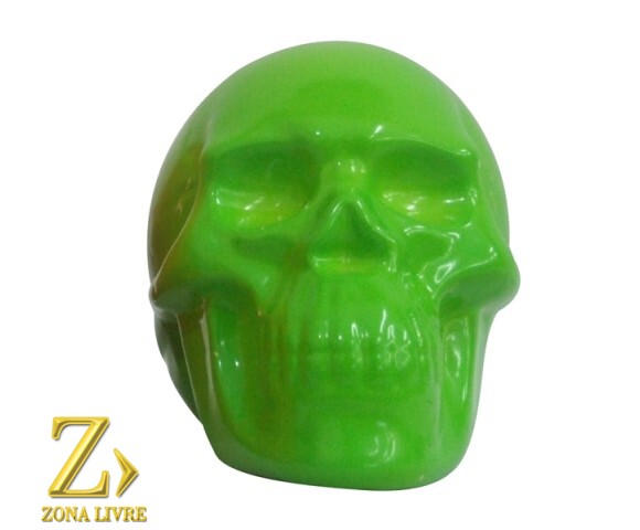 CAVEIRA VERDE 15CM
