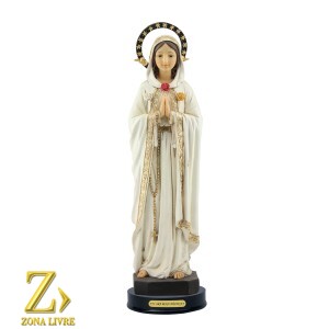 NOSSA SENHORA ROSA MISTICA 32CM