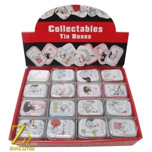 CAIXA FECHADA 32 LATAS 5,5CM