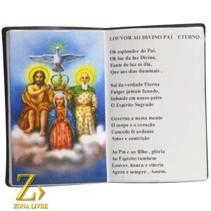 LIVRO DE ORAÇÃO DIVINO PAI ETERNO 10X08CM