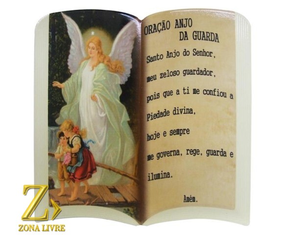 PLACA RELIGIOSA ORACAO 10X15CM
