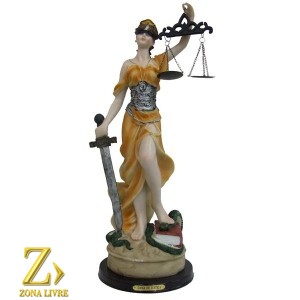 DAMA DA JUSTICA 47CM COLOR
