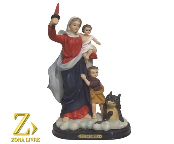 NOSSA SENHORA DA DEFESA C/BASE 20CM