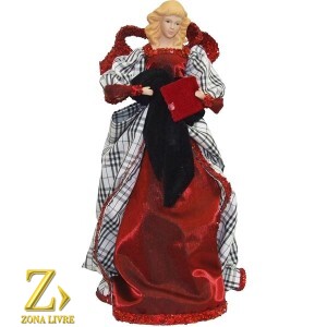 ANJO VERMELHO 45CM