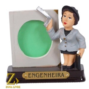 ENGENHEIRA PORTA FOTO 8CM
