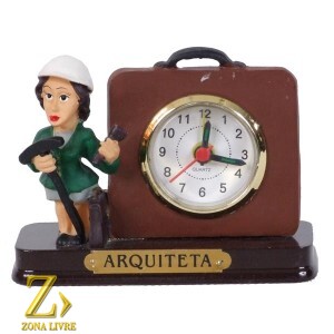 ARQUITETA RELÓGIO 8CM