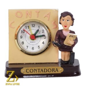 CONTADORA RELÓGIO 8CM
