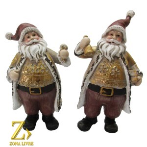 JG 2 PAPAI NOEL RESINA 17CM