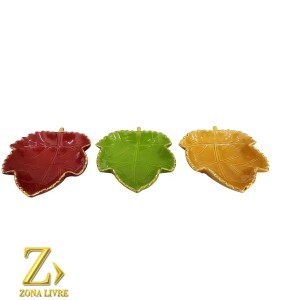 JOGO 3 TRAVESSAS FOLHAS 05X19CM