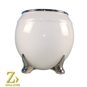 FLOREIRO / VASO DE CERAMICA 14,5X14,5X14CM