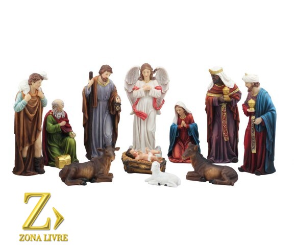 PRESEPIO COLORS 11PÇS  45CM
