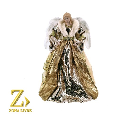 ANJO DOURADO 40CM