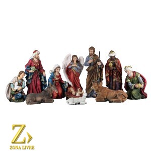 PRESEPIO NEW COLORS 11PCS 60CM