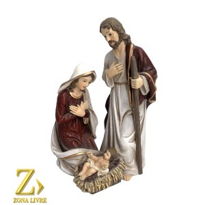 SAG. FAMILIA DE RESINA 14CM