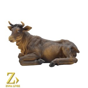 VACA PARA PRESEPIO 38 X 17CM